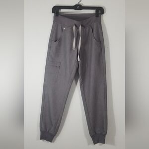 FIGS Technical Collection Nurse Drawstring Pants. Elastic Waist & Hem. Size XXS.